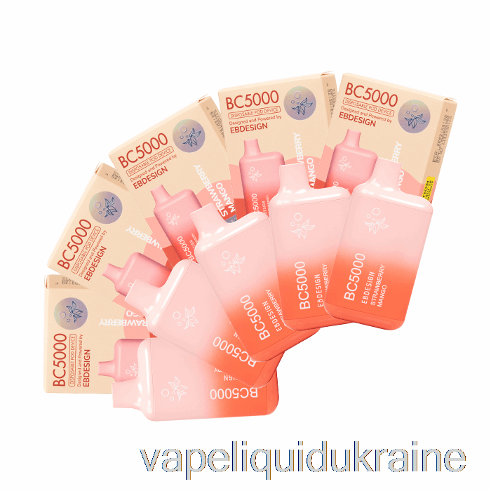 Vape Liquid Ukraine BC5000 0% Zero Nicotine Disposable (10-Pack)